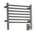 Amba Products Amba Products HSMB Jeeves H Straight Towel Warmer; Matte Black HSMB